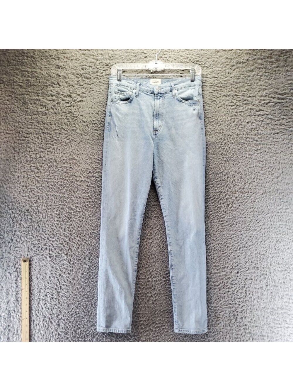 Citizens Of Humanity Jeans Womens 27 Blue Olivia Cotton Mid-Rise Slim Fit